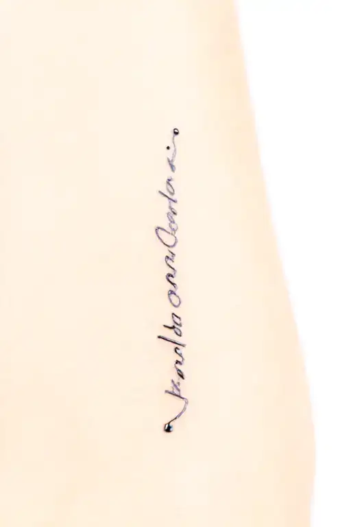 Angelica Name On Arm