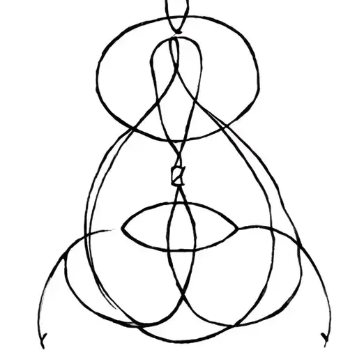 Libra And Cancer Zodiac Symbol Intertwined