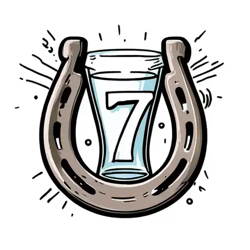 Beerglass 27 Ans Horse Shoe