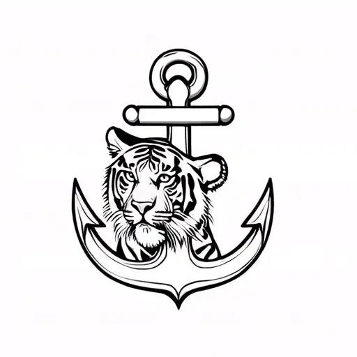 Tiger And Anchor