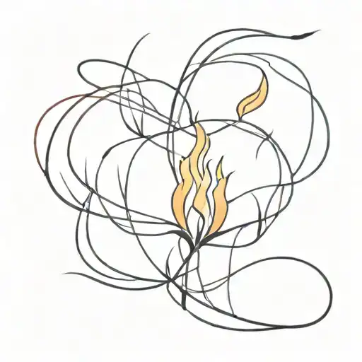 Something Burning But Unburned