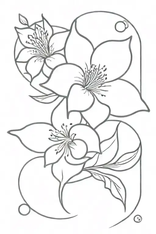 Taurus And Lily Flower