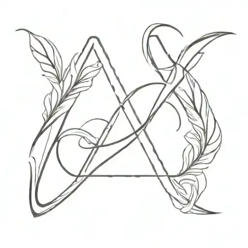 Letter A And N Letter