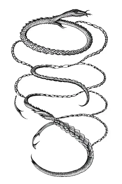 Jormungandr As A Bracelet