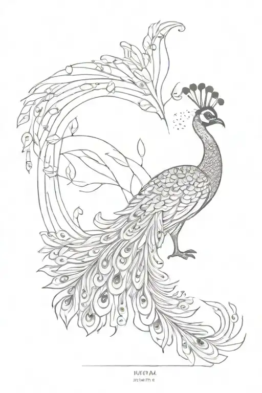 Peacock In India Map