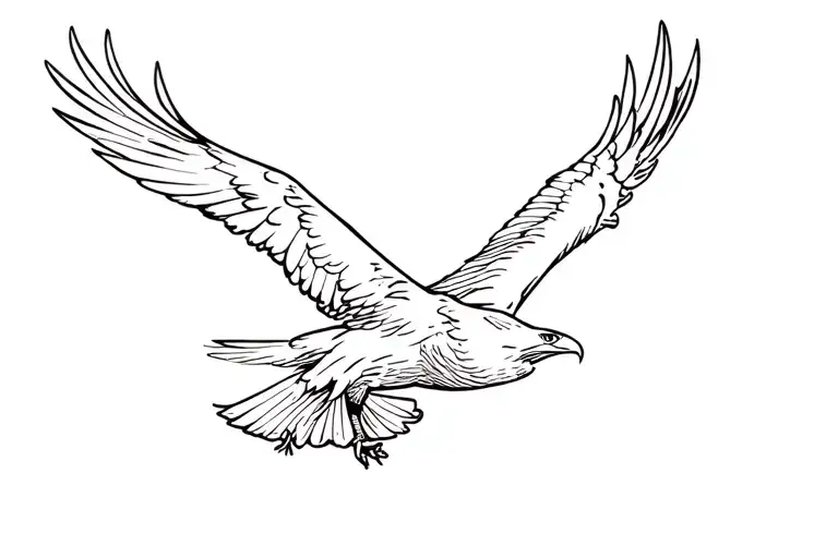 Eagle Soaring