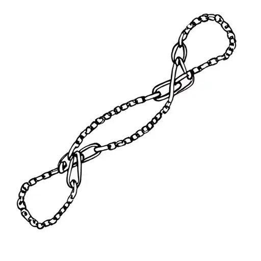 Two Chain Links