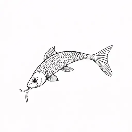 Koi Fish With Semi Colon Incorporated