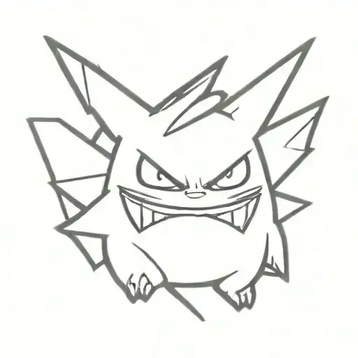 Gengar Pokemon Greek