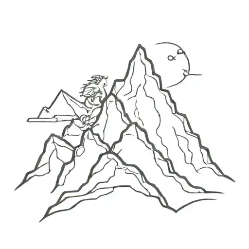 Climbing Dragonshaped Mountain