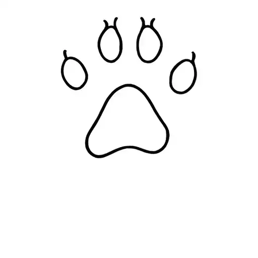 Dog Paw Print