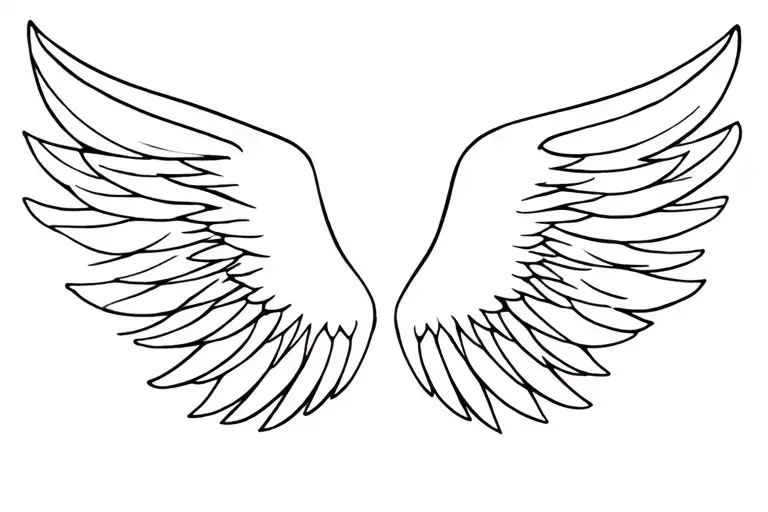 Wings Spread Wings Looking
