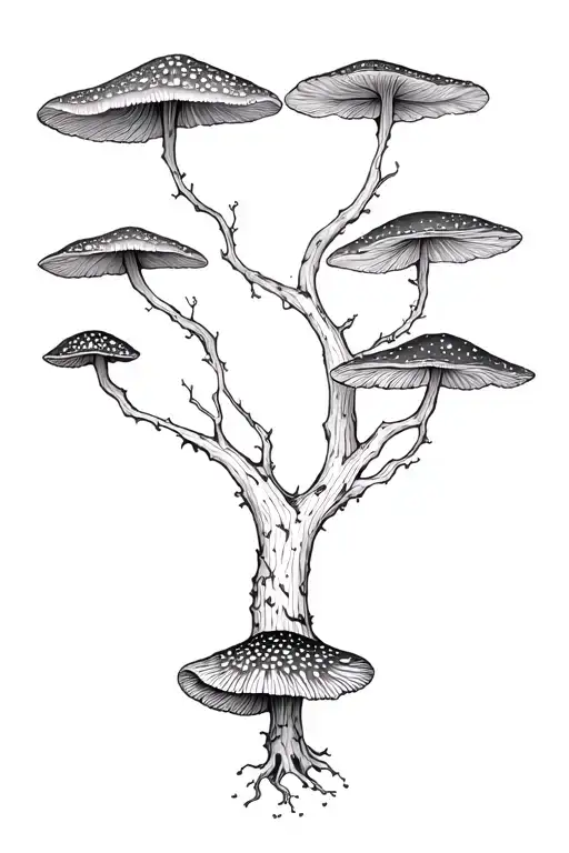 Fungi Mycelium Tree