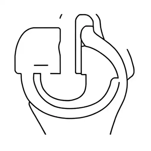 Motorsport Race Track Forming The Shape Outline