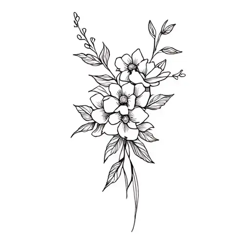 Floral Wrap My Arm Band