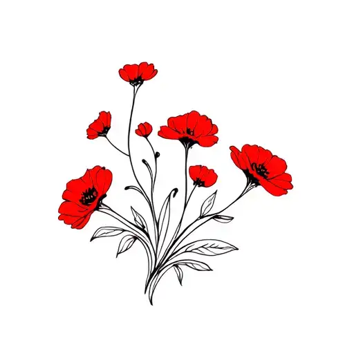 Red Flowers
