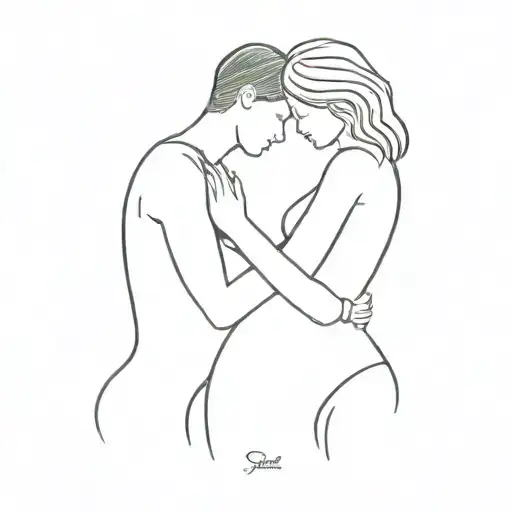 Couple Embracing Each Other