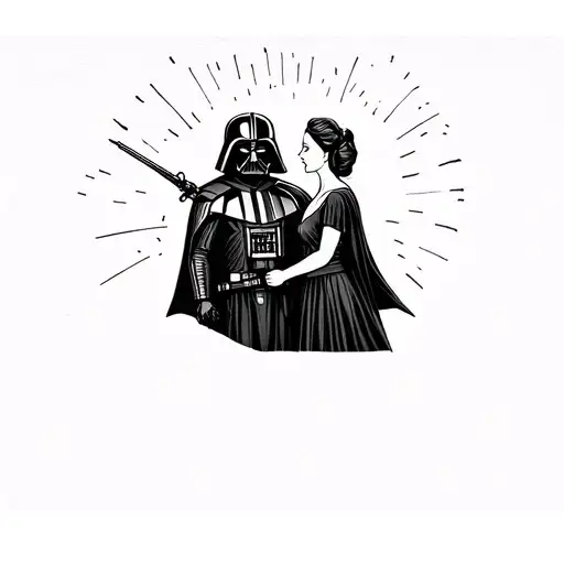 Darth Vader And Leia Father Daughter