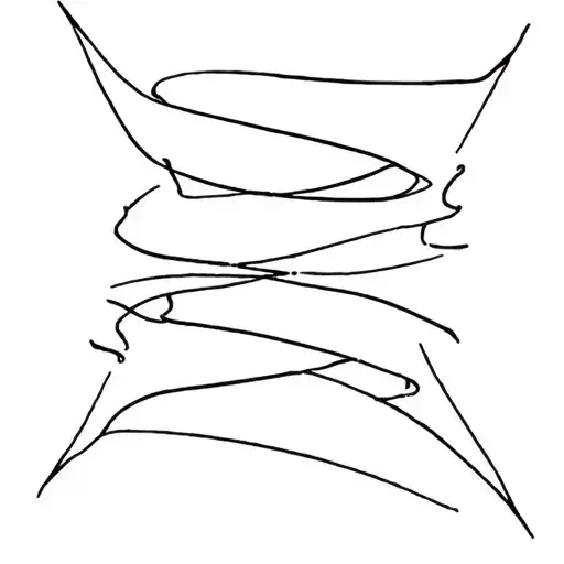 A Double Lined Scar Or Scracth