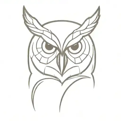Head Owl Wearing