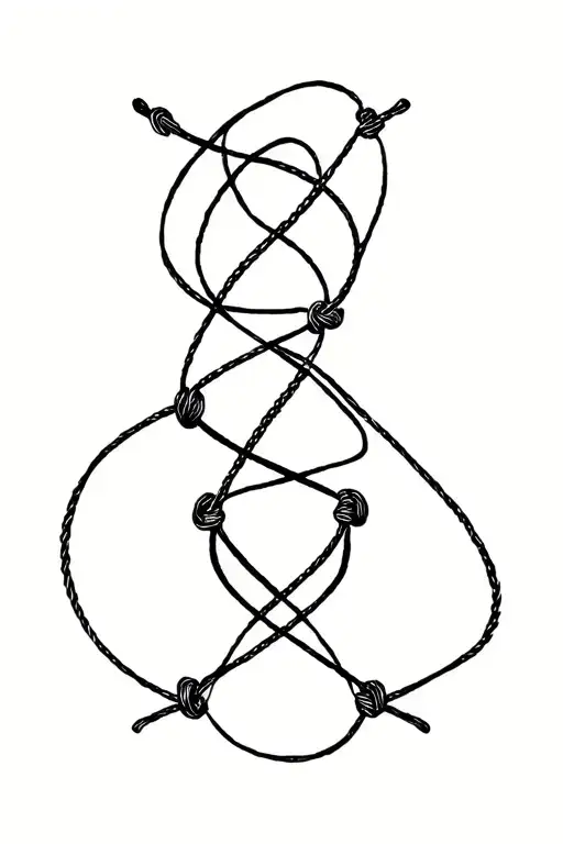 Shibari Knots Ropes Symbol