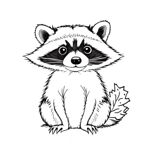 Christmas Racoon