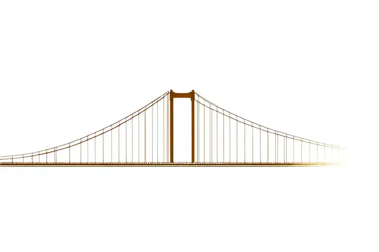 Golden Bridge In Vladivostok