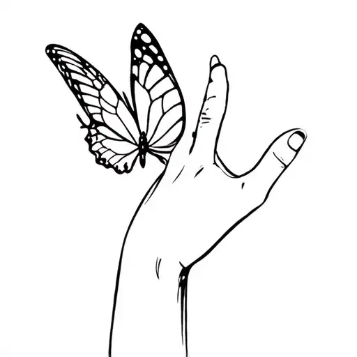 Hand Butterfly