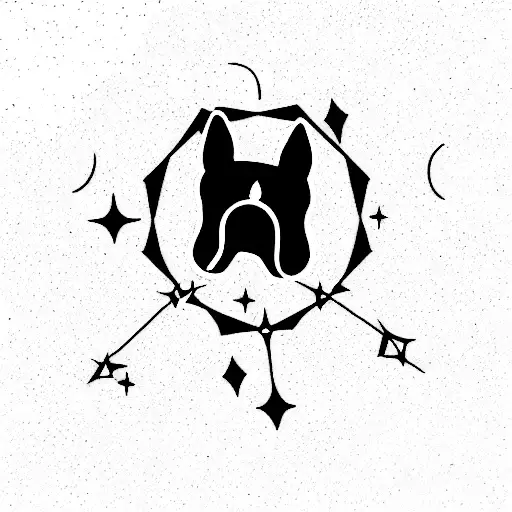 Hogwarts Black Dog And Taurus Constellation