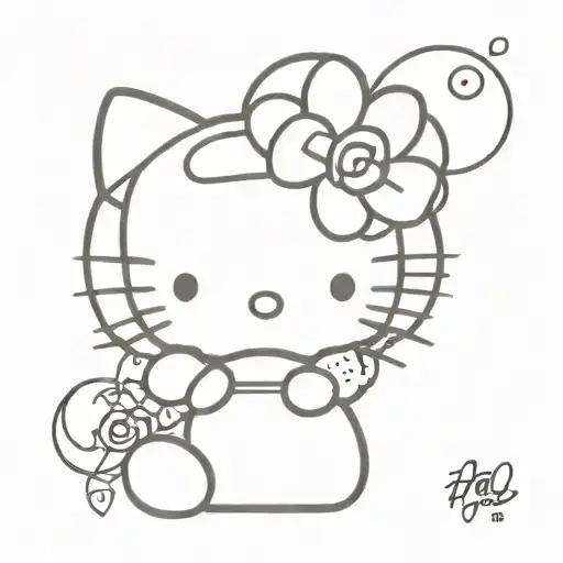 Hello Kitty With Hat