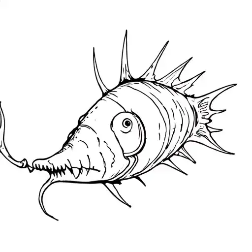 Anglerfish Trying To See The Sun Before It Dies