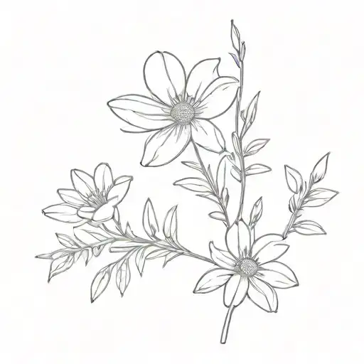 Daisy And Hawthorn Spine