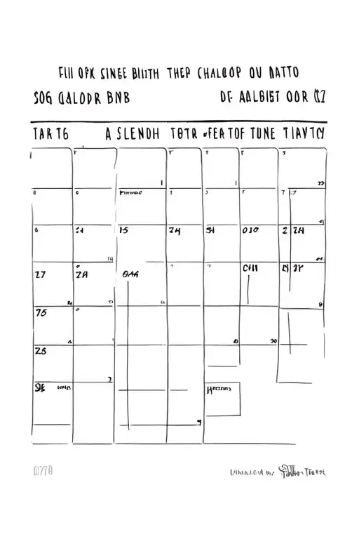 Tear-off Calendar Sheets With Dates Of Birth