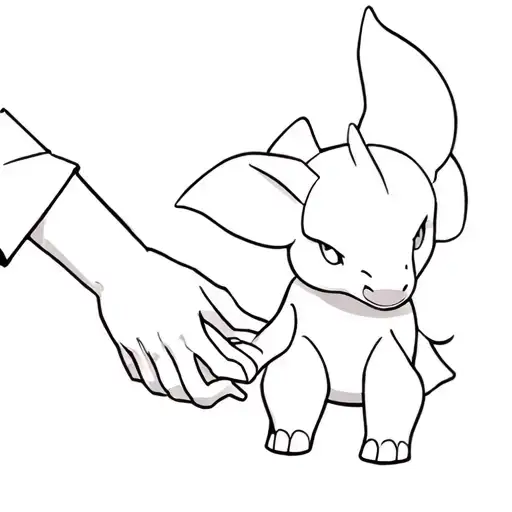 Cubone Holding Hands With Cubone