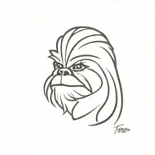 Chewbacca Camel Black And Grey