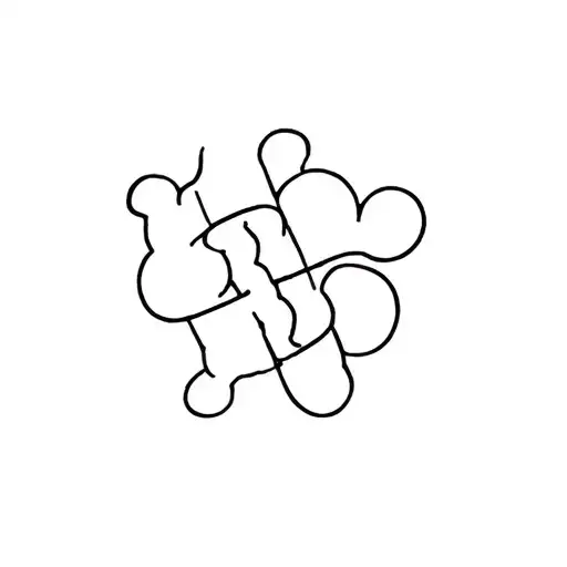 Funny Three Diferent Drugs Symbol