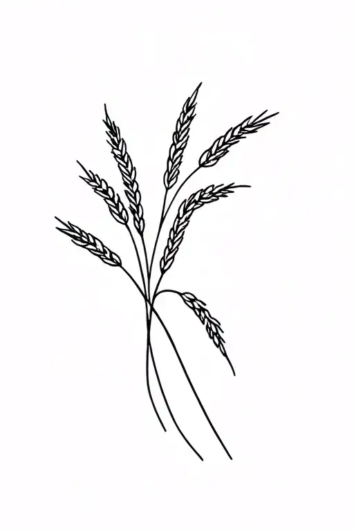 Long Ears Of Rice