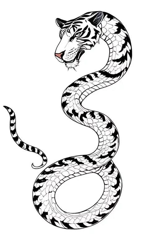 Tiger And Snake