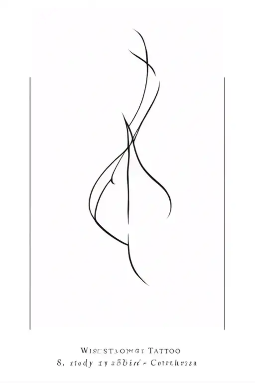 Akaza Body Tattoo Design For The Wrist Collarbone