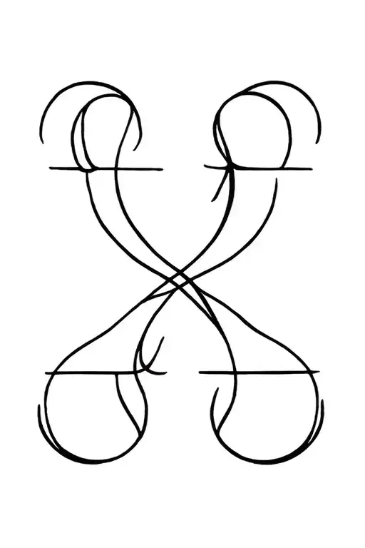 Virgo And Libra Sign Intertwined