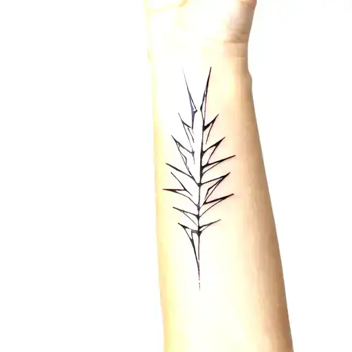 Spikes On Forearm