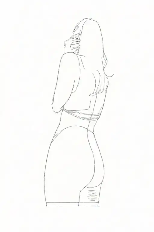 A Woman In A Bikini