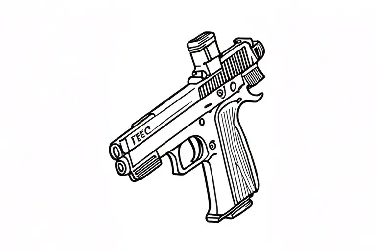 Tec 9 Gun