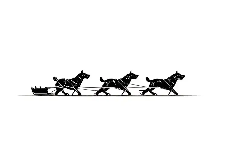 Dogsled Team