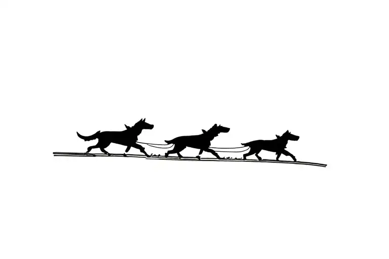 Dogsled Team