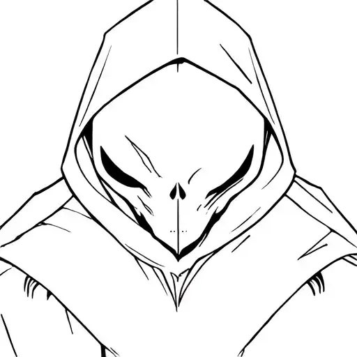 Paul Atreides Hooded Reaper Silohuette
