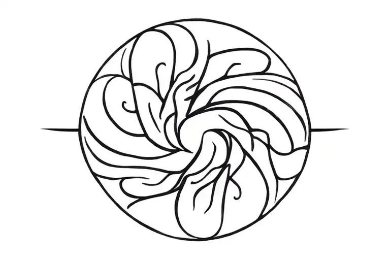 Black Polynesian Minimalist Gekco