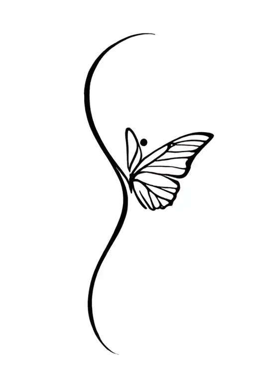 Semi Colon Butterfly