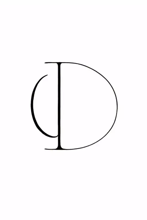 Anker With Letter I