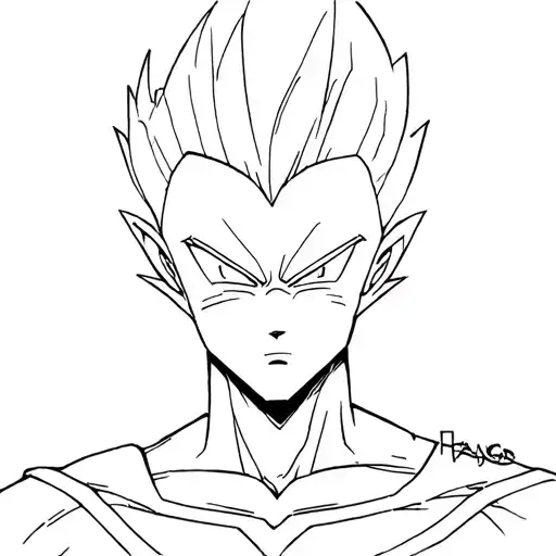 Vegeta Facing